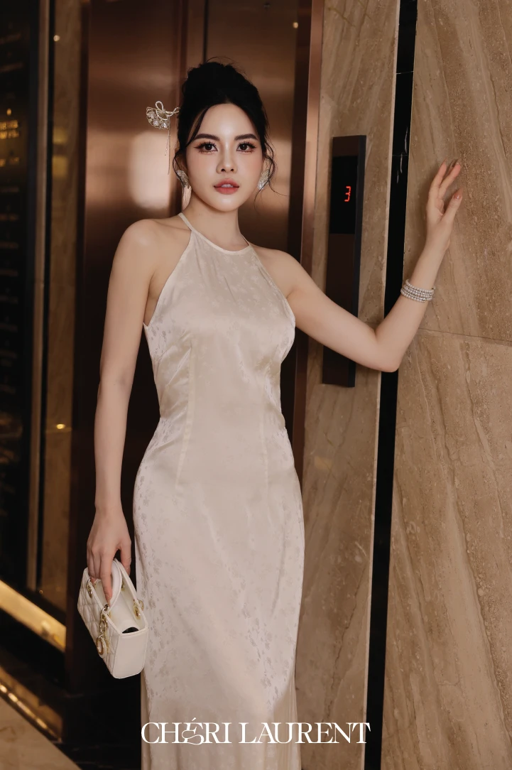 Meixi Dress - Trắng - MAY RIÊNG